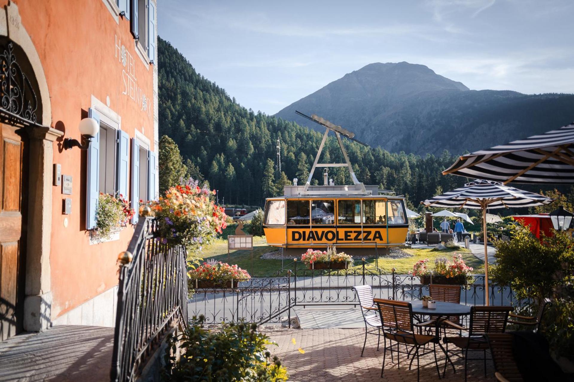 Hotel Steinbock Pontresina Esterno foto
